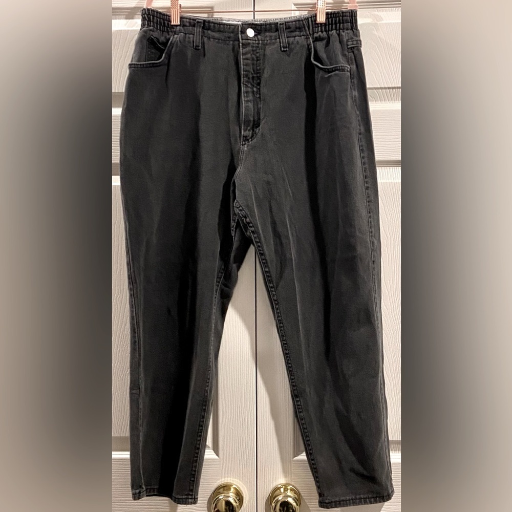 Lee vintage women’s 34x30 black jeans